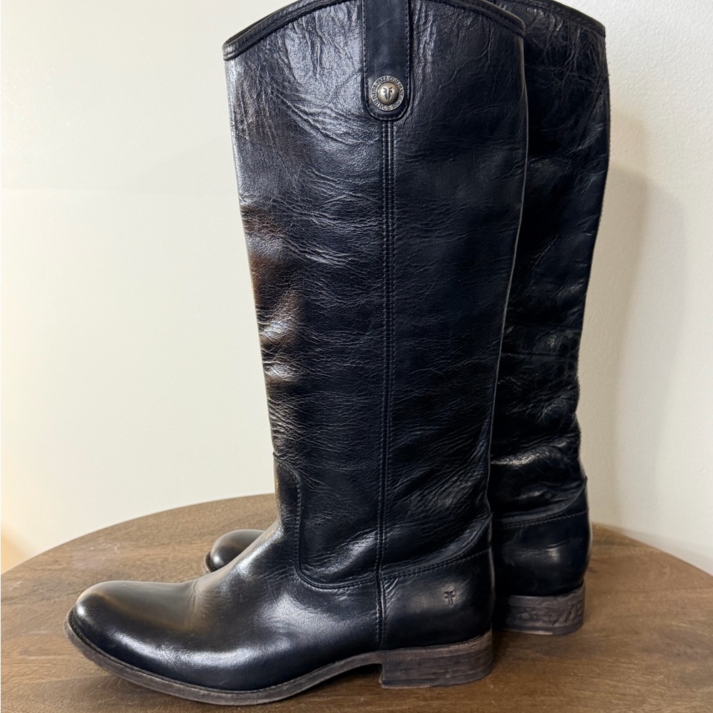 Frye Melissa Button Tall Riding Boot - Picture 2 of 10